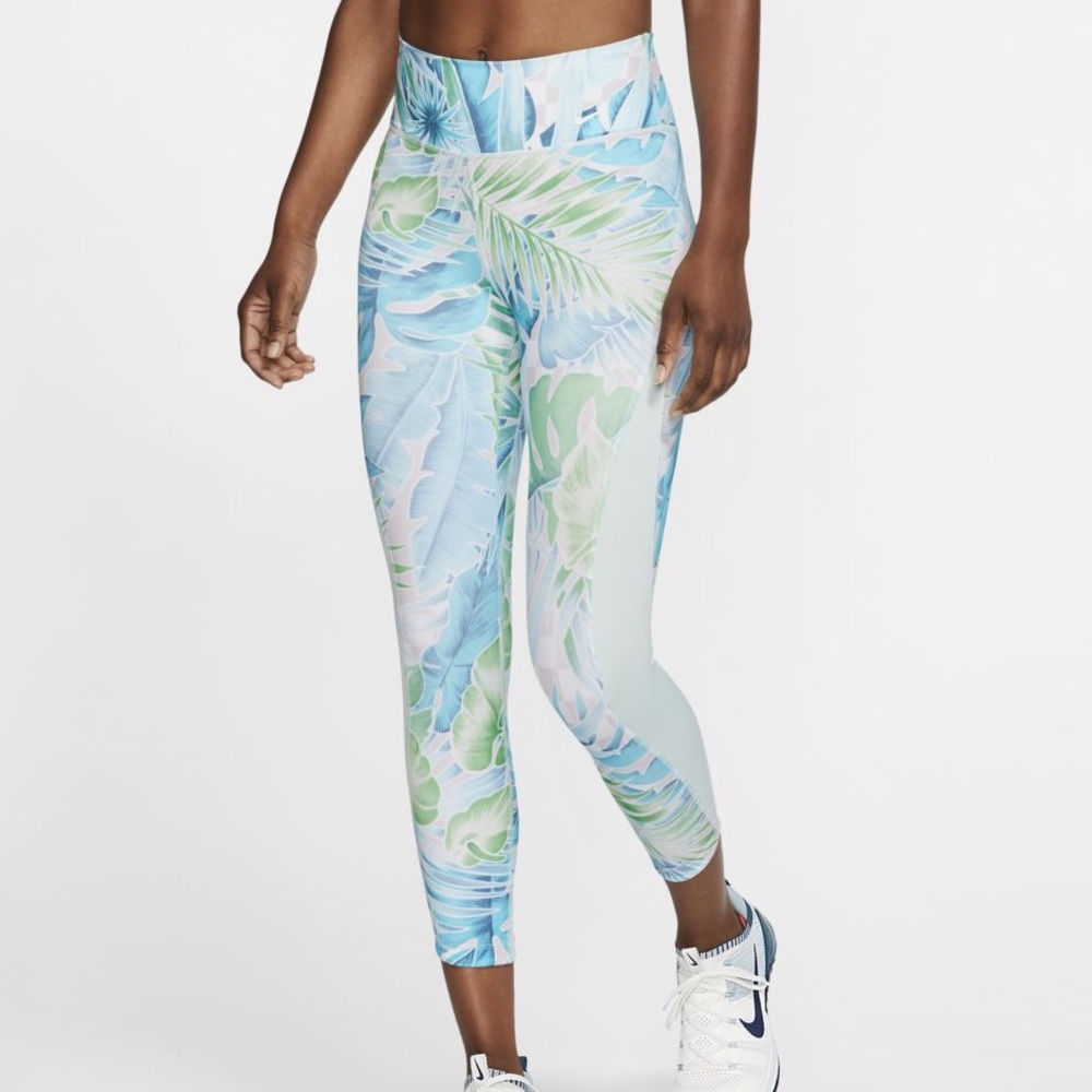 NWT Nike One Tropical Print Leggings